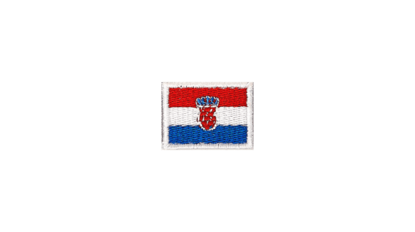 Croatia flag patch