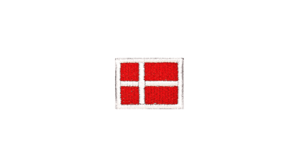 Denmark flag patch