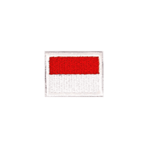 Monaco flag patch